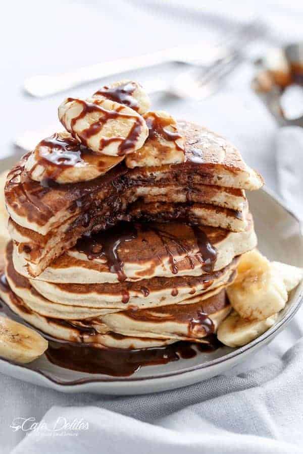 Easy Nutella Banana Stuffed Pancakes: The Ultimate Weekend Treat