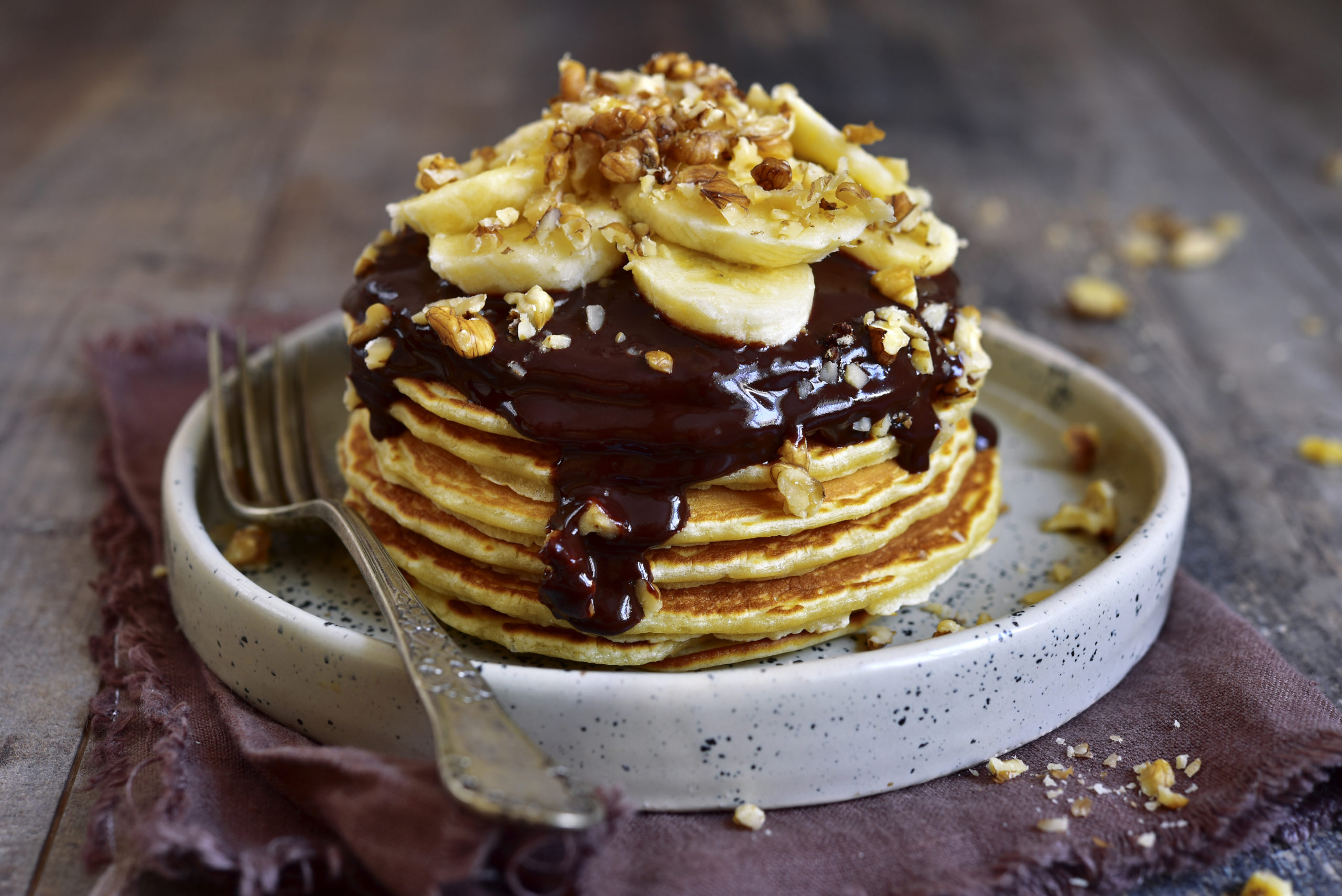 Nutella & Banana Stuffed Pancakes: Your Next Favorite Breakfast